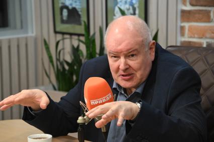 Сергей Гулев на радиостанции `Комсомольская правда`