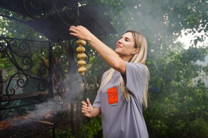 Шашлыки на даче