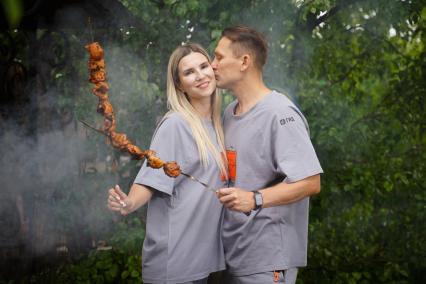 Шашлыки на даче