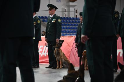 Всероссийский чемпионат среди кинологов таможенных органов в Щелково