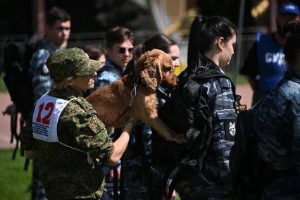 Всероссийский чемпионат среди кинологов таможенных органов в Щелково