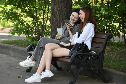 Майская жара в Москве