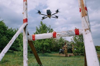 Подразделение БПЛА Добровольческого корпуса отдельного отряда \"Буревестник\"