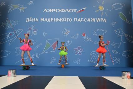 День маленького пассажира в Шереметьево от Аэрофлота\"