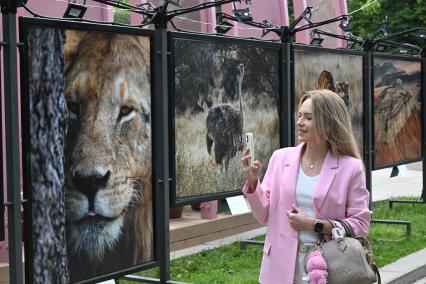 Фотовыставка Золото Африки\" на Тверском бульваре