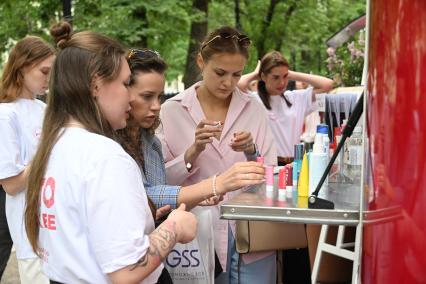 Летний клуб на Тверском бульваре в рамках проекта Лето в Москве\"