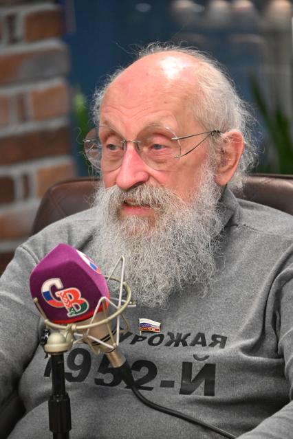 Анатолий Вассерман на радиостанции `Комсомольская правда`
