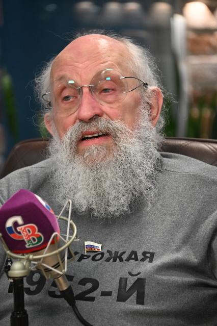 Анатолий Вассерман на радиостанции `Комсомольская правда`