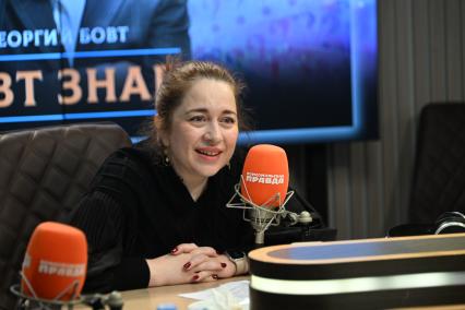 Антон Максимов в программе Время науки на радиостанции `Комсомольская правда`
