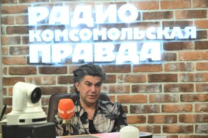Николай Цискаридзе на радиостанции \"Комсомольская правда\"