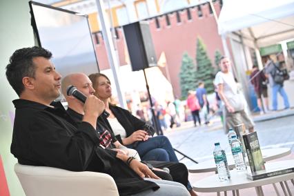 Александр Рогоза, Андрей Минаев и Наталья Щербаненко