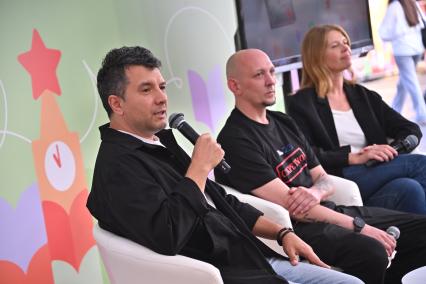 Александр Рогоза, Андрей Минаев и Наталья Щербаненко