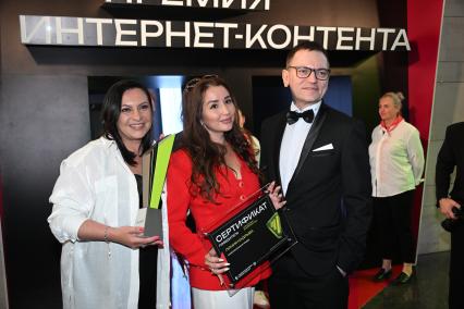 Церемония награждения IV Национальной премии интернет-контента (ИРИ\")