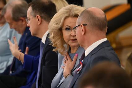 Татьяна Голикова и Сергей Кириенко