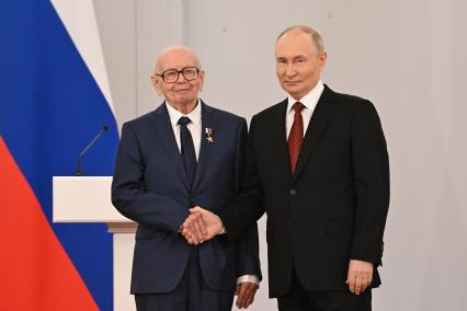 Юрий Диков и Владимир Путин