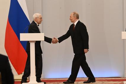 Александр Зацепин и Владимир Путин