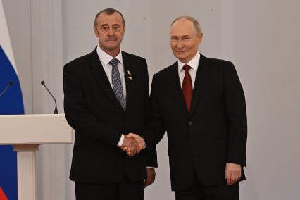 Вячеслав Зинцов и Владимир Путин