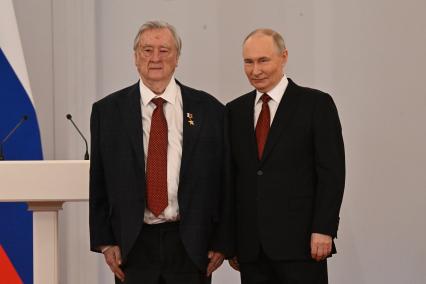 Александр Проханов и Владимир Путин