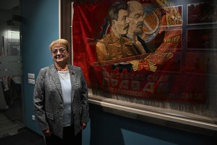 Ольга Алимова в редакции \"Комсомольской правды\"