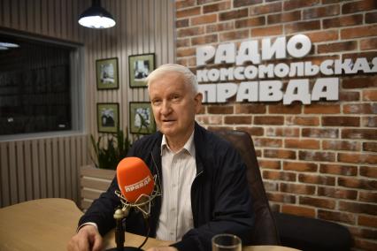Борис Шустов на радиостанции \"Комсомольская правда\"