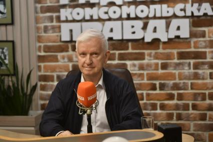 Борис Шустов на радиостанции \"Комсомольская правда\"