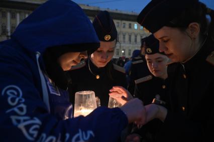 Акция Свеча памяти в Санкт-Петербурге