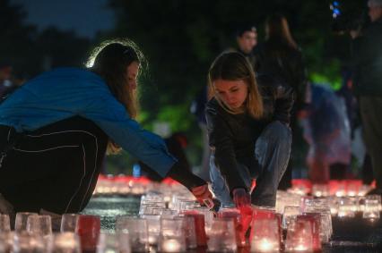 Акция Свеча памяти в Санкт-Петербурге