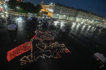Акция Свеча памяти в Санкт-Петербурге
