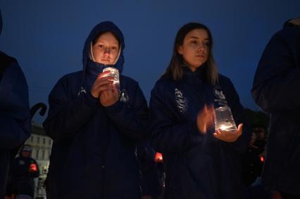 Акция Свеча памяти в Санкт-Петербурге