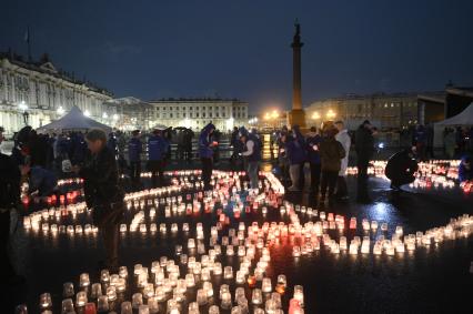 Акция Свеча памяти в Санкт-Петербурге