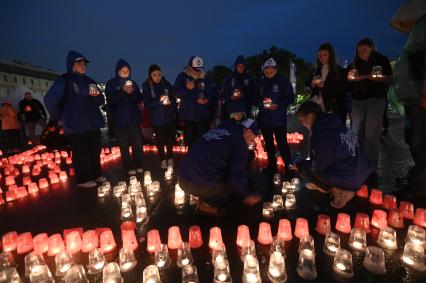 Акция Свеча памяти в Санкт-Петербурге