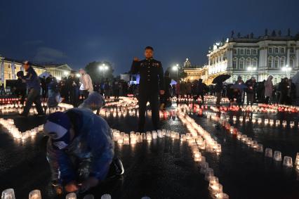 Акция Свеча памяти в Санкт-Петербурге