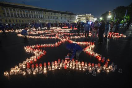 Акция Свеча памяти в Санкт-Петербурге