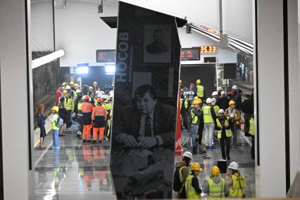 Технический пуск нового участка Троицкой линии метро