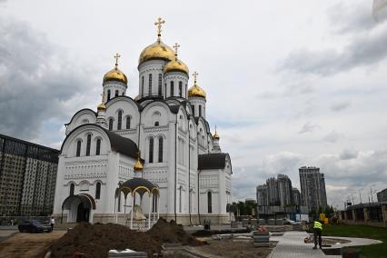 Храм Успения Пресвятой Богородицы в Березовой алее в Останкино