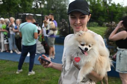 Мероприятие, организованное в рамках проекта Питомцы в Москве\" и цикла \"Друг, спасатель, защитник\"