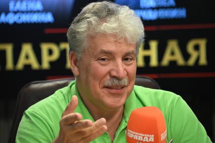 Павел Грудинин на радиостанции Комсомольская правда