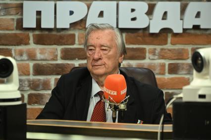 Александр Проханов на радиостанции Комсомольская правда