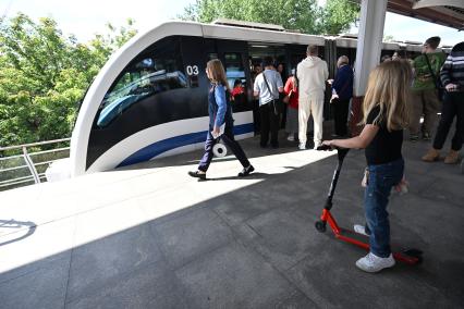 Завершение работы московского монорельса