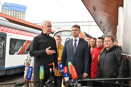 Сергей Собянин и Олег Белозёров