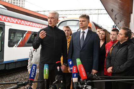 Сергей Собянин и Олег Белозёров