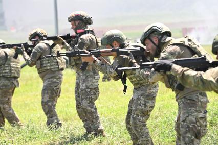 Открытие нового общевойскового полигона ЮВО в Краснодарском крае
