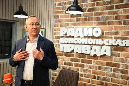 Владислав Шапша на радиостанции `Комсомольская правда`