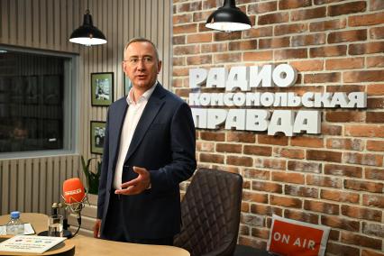 Владислав Шапша на радиостанции `Комсомольская правда`