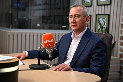Владислав Шапша на радиостанции `Комсомольская правда`