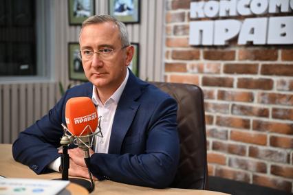 Владислав Шапша на радиостанции `Комсомольская правда`