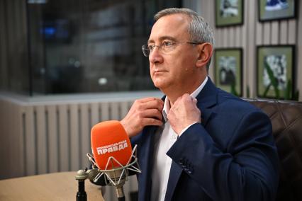 Владислав Шапша на радиостанции `Комсомольская правда`