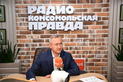Владислав Шапша на радиостанции `Комсомольская правда`