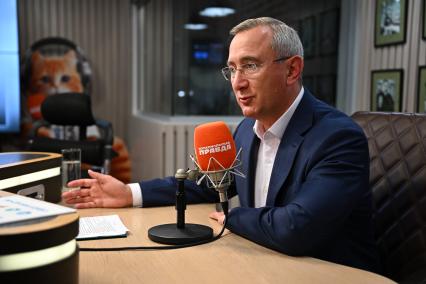 Владислав Шапша на радиостанции `Комсомольская правда`