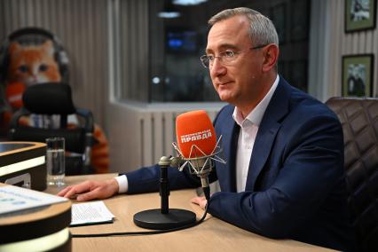 Владислав Шапша на радиостанции `Комсомольская правда`